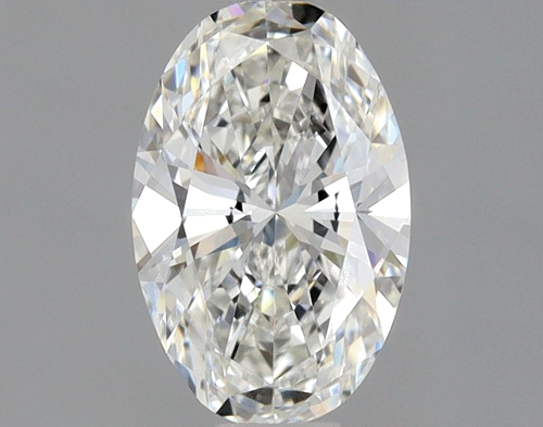 0.5 carat G-VVS1 Natūralus Oval Deimantas (1)