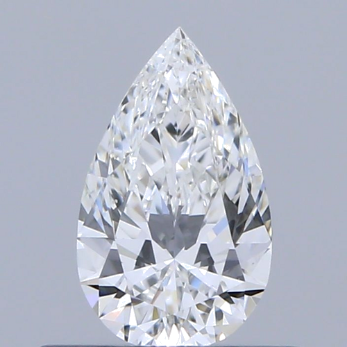 0.4 carat F-VS2 Natūralus Pear Deimantas (1)