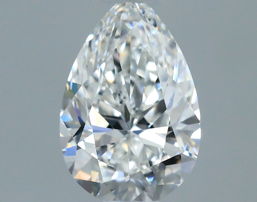 0.35 carat F-VS1 Natūralus Pear Deimantas (1)