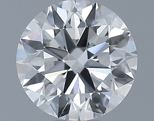 0.51 carat F-VVS1 Excellent cut Natūralus Round Deimantas (1)
