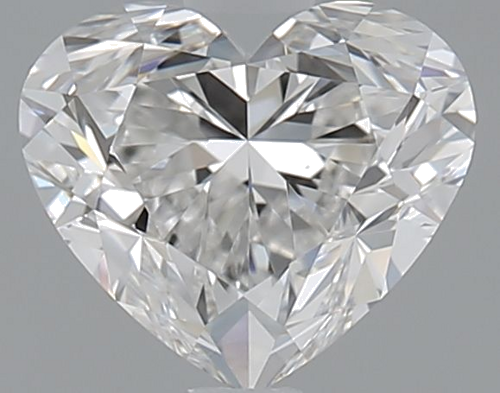 1.01 carat G-VS1 Natūralus Heart Deimantas (1)