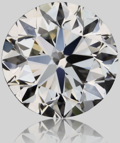 1.01 carat I-VVS2 Very Good cut Natūralus Round Deimantas (1)