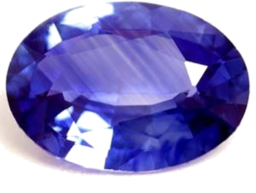 0.59 carat BLUE Oval Safyras (1)