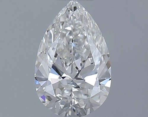 0.52 carat G-VS1 Natūralus Pear Deimantas (1)