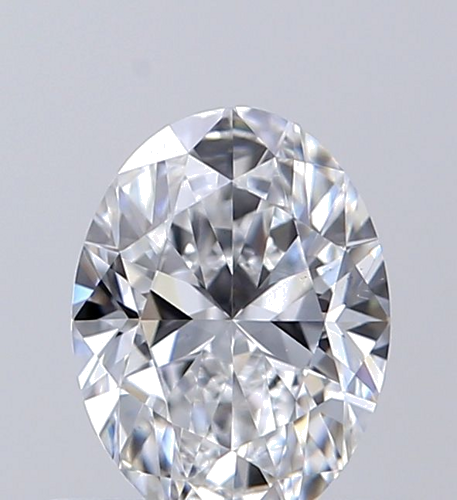0.5 carat D-VS1 Natūralus Oval Deimantas (1)