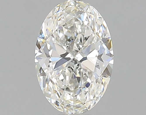 0.53 carat H-VVS1 Natūralus Oval Deimantas (1)