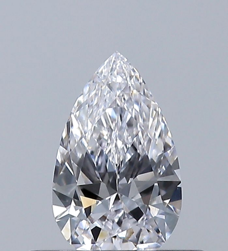 0.32 carat D-VS2 Natūralus Pear Deimantas (1)