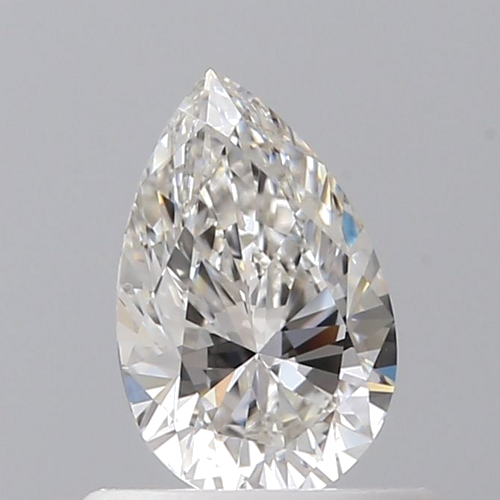 0.5 carat H-VS2 Natūralus Pear Deimantas (1)