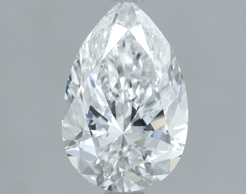 1.51 carat D-SI1 Natūralus Pear Deimantas (1)