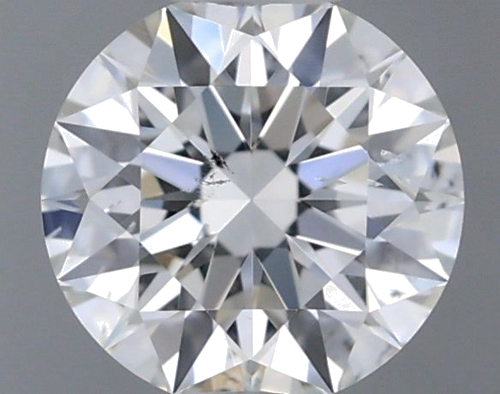 0.45 carat F-SI1 Excellent cut Natūralus Round Deimantas (1)