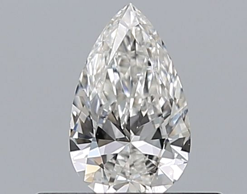 0.3 carat F-VS2 Natūralus Pear Deimantas (1)