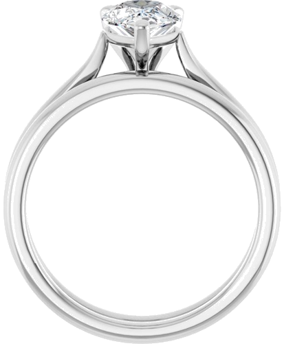 Sužadėtuvių Žiedas 925 Sidabro Pear 9mm x 6mm (7)