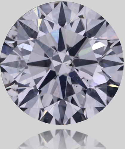 0.75 carat F-SI2 Excellent cut Natūralus Round Deimantas (1)