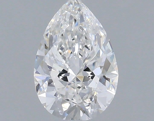 0.41 carat E-SI1 Natūralus Pear Deimantas (1)