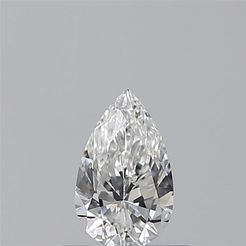 0.4 carat E-VS2 Natūralus Pear Deimantas (1)