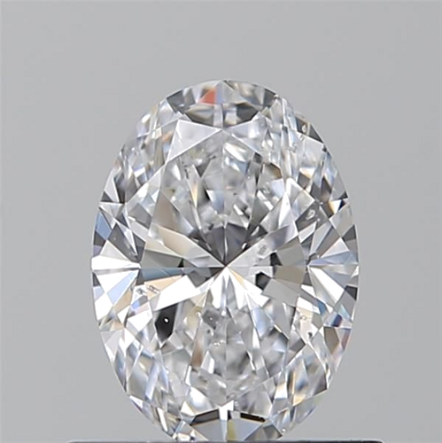 0.7 carat D-SI2 Natūralus Oval Deimantas (1)