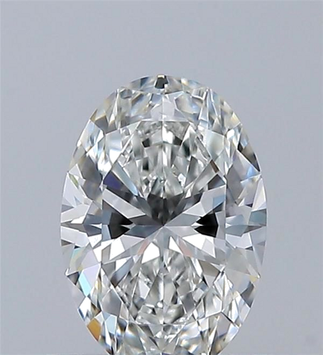 0.54 carat G-VVS1 Natūralus Oval Deimantas (1)