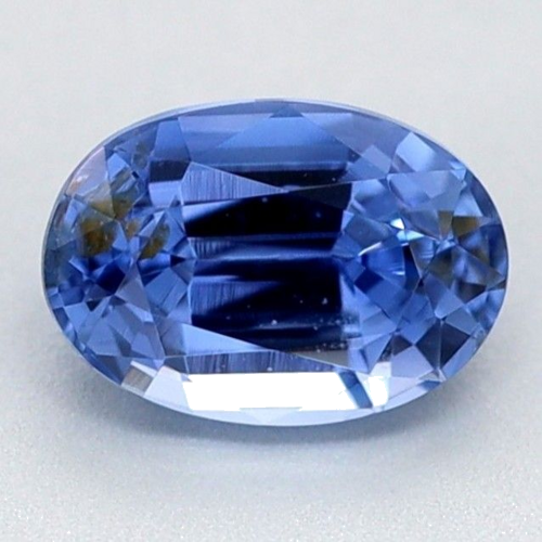 0.57 carat BLUE Oval Safyras (1)