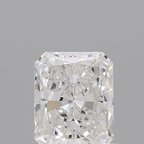 0.53 carat D-VVS1 Natūralus Radiant Deimantas (1)