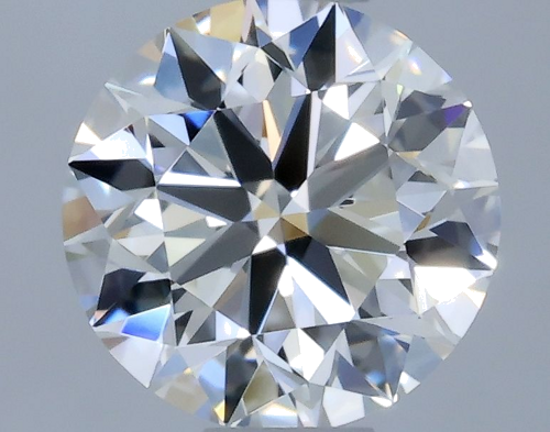 0.5 carat H-VVS2 Very Good cut Natūralus Round Deimantas (1)