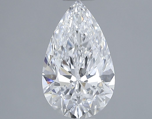 2.02 carat D-VS1 Natūralus Pear Deimantas (1)