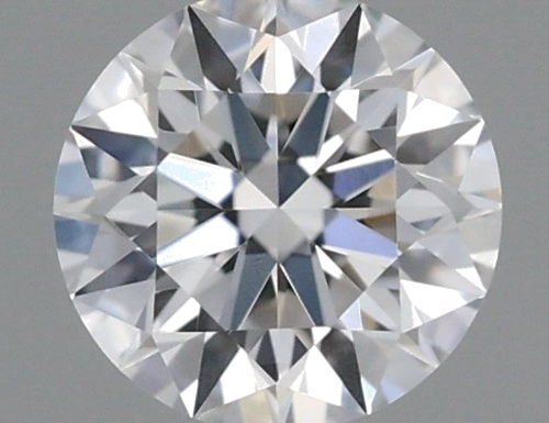 0.21 carat E-VVS1 Excellent cut Natūralus Round Deimantas (1)