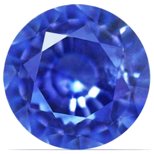 0.81 carat BLUE Round Safyras (1)