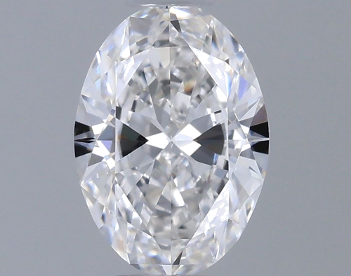 0.37 carat F-VVS2 Natūralus Oval Deimantas (1)