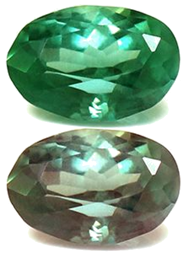 0.6 carat GREEN Oval Alexandrite (1)