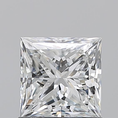1.06 carat F-VS2 Natūralus Princess Deimantas (1)