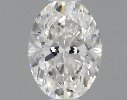0.45 carat F-VS1 Natūralus Oval Deimantas (1)
