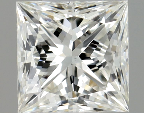 0.39 carat I-VS1 Natūralus Princess Deimantas (1)