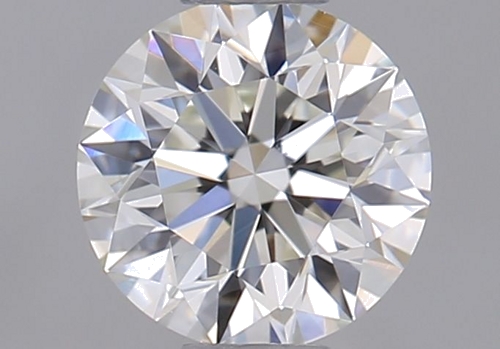 0.5 carat I-VS2 Excellent cut Natūralus Round Deimantas (1)