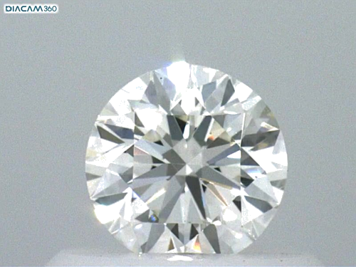 0.4 carat I-VVS1 Excellent cut Natūralus Round Deimantas (1)