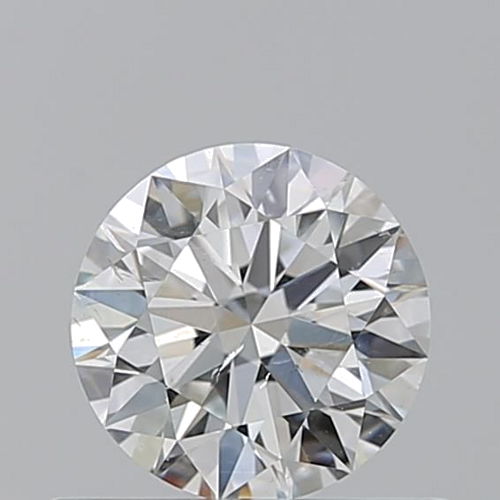 0.55 carat G-SI2 Excellent cut Natūralus Round Deimantas (1)