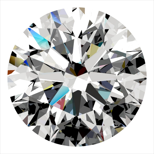0.3 carat H-VS1 Excellent cut Natūralus Round Deimantas (1)