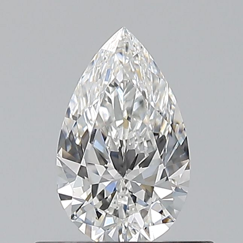 0.5 carat E-VS2 Natūralus Pear Deimantas (1)