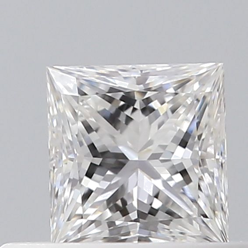 0.34 carat E-VS1 Natūralus Princess Deimantas (1)