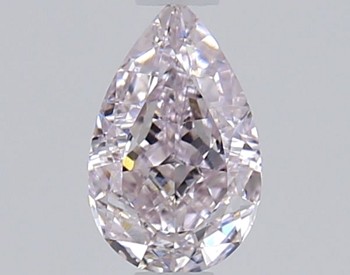 0.5 carat Fancy Light Pink-VS2 Natūralus Pear Deimantas (1)