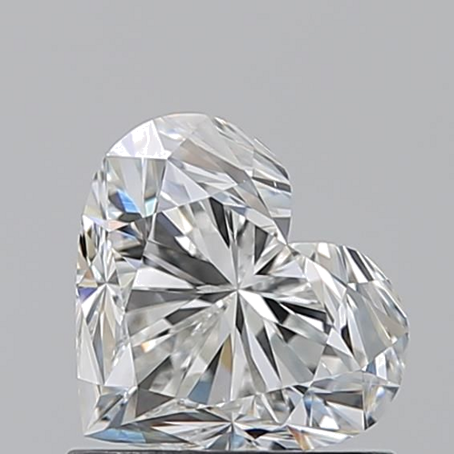 1.01 carat H-VS2 Natūralus Heart Deimantas (1)