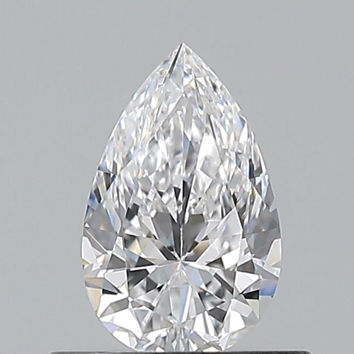 0.51 carat D-VVS1 Natūralus Pear Deimantas (1)
