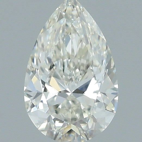 0.3 carat I-VS1 Natūralus Pear Deimantas (1)