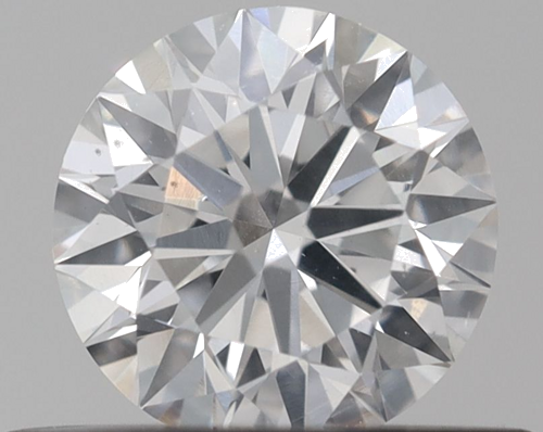 0.37 carat F-SI1 Excellent cut Natūralus Round Deimantas (1)