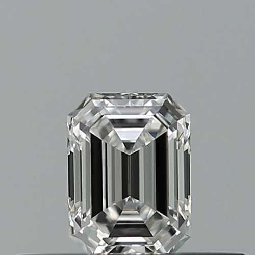 0.23 carat F-VVS1 Natūralus Emerald Deimantas (1)