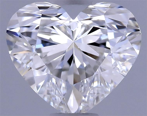 0.5 carat F-VS1 Natūralus Heart Deimantas (1)