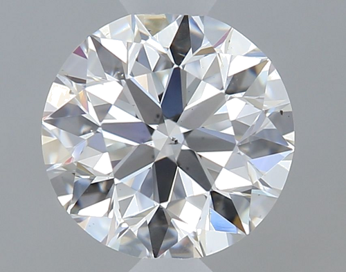 0.6 carat G-SI1 Excellent cut Natūralus Round Deimantas (1)
