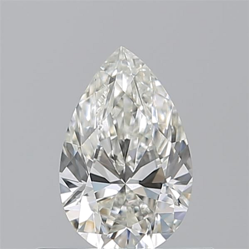 0.51 carat I-VVS1 Natūralus Pear Deimantas (1)