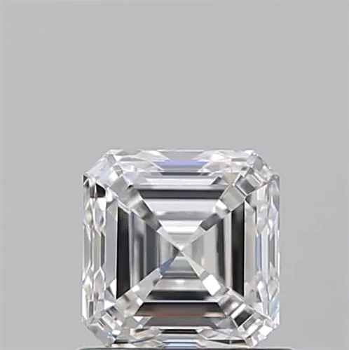0.93 carat F-VVS2 Natūralus Asscher Deimantas (1)