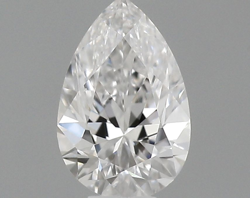 0.26 carat D-VS2 Natūralus Pear Deimantas (1)