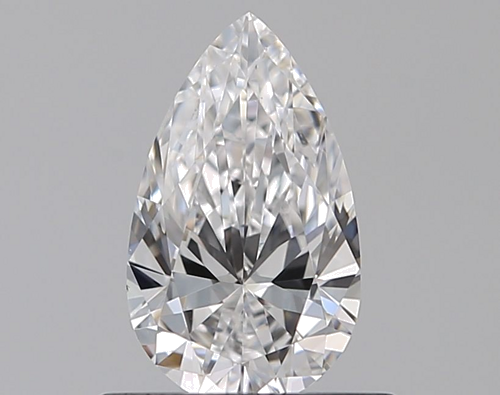 0.46 carat D-VS1 Natūralus Pear Deimantas (1)